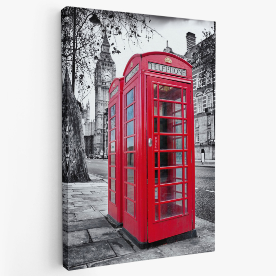 Canvas Print - London Telephone Booth