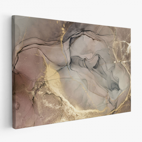 Canvas Print - Marbled effect