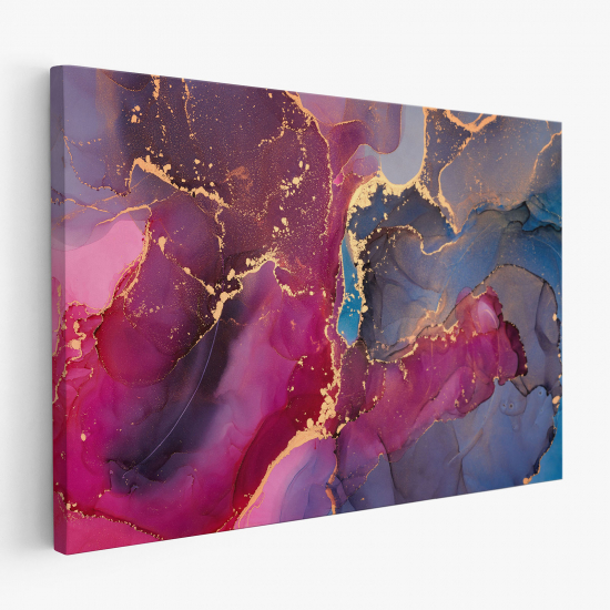 Canvas Print - Marbled effect