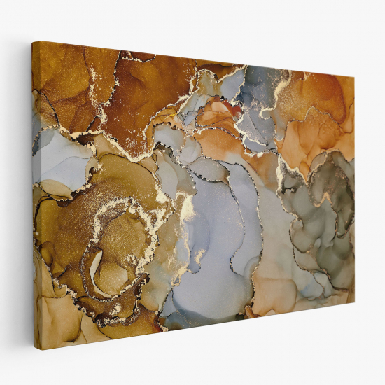 Canvas Print - Marbled Effect