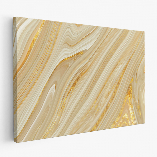 Canvas Print - Marbled effect