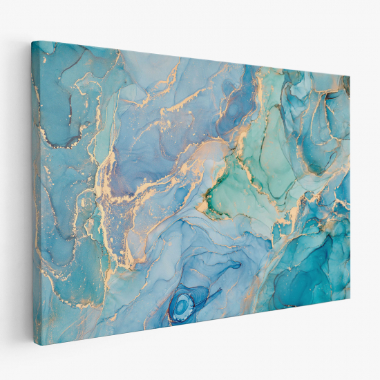 Canvas Print - Marbled effect