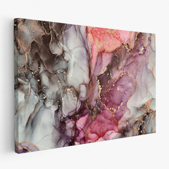 Canvas Print - Marbled effect