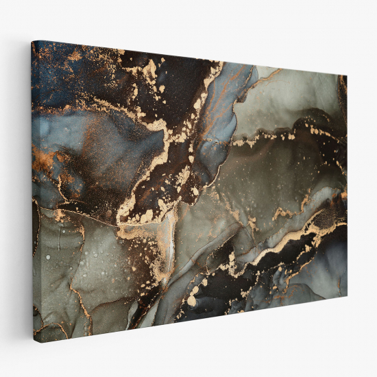 Canvas Print - Marbled effect