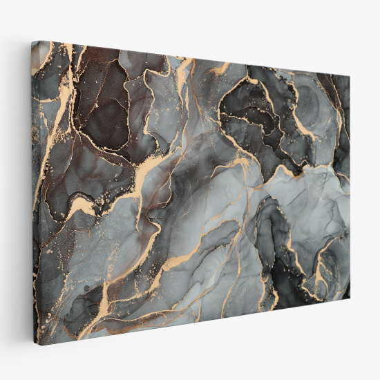 Canvas Print - Marbled effect