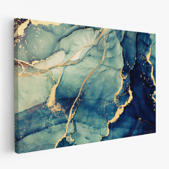 Canvas Print - Marbled effect