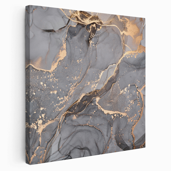 Canvas Print - Marbled effect