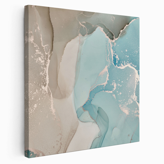 Canvas Print - Marbled effect