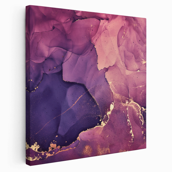 Canvas Print - Marbled effect