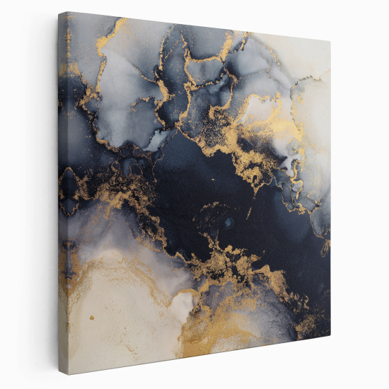 Canvas Print - Marbled effect