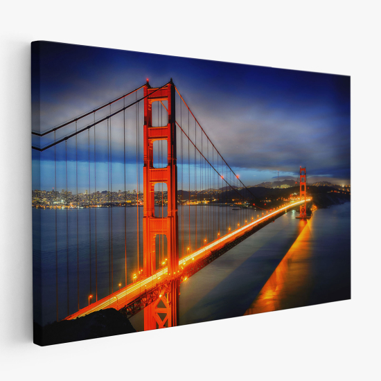 Canvas Print - New York Golden Gate