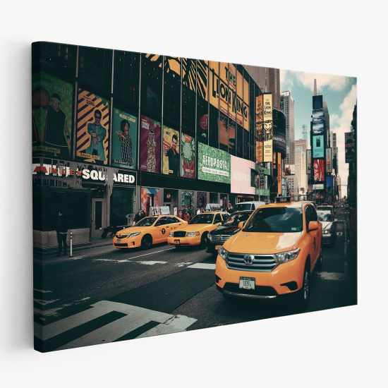 Canvas Print - New York taxis