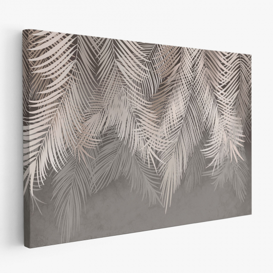 Canvas Print - Palm leaves