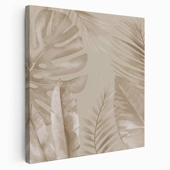 Canvas Print - Palm leaves