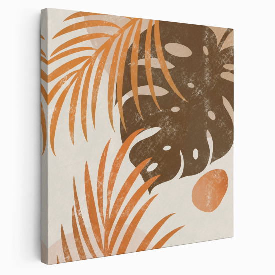 Canvas Print - Palm leaves