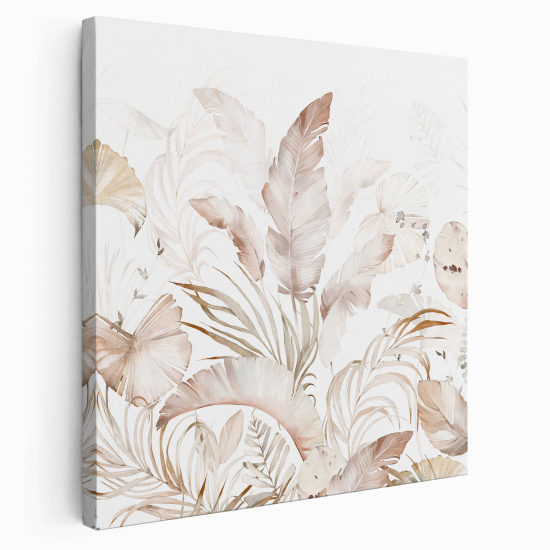 Canvas Print - Palm leaves