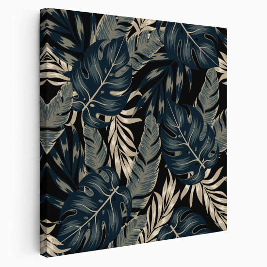 Canvas Print - Palm leaves