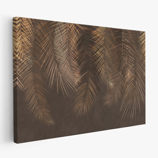 Canvas Print - Palm leaves