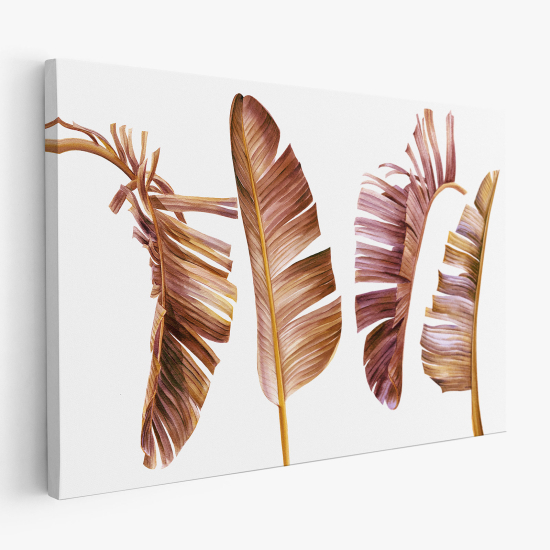 Canvas Print - Palm leaves