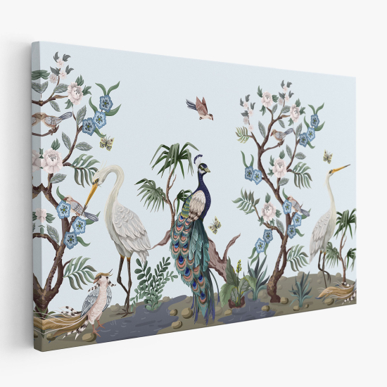 Canvas Print - Tropical Birds