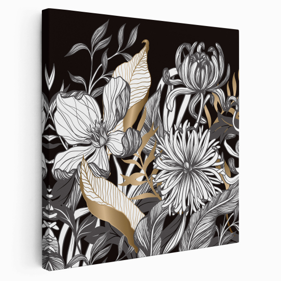 Canvas Print - Tropical flowers