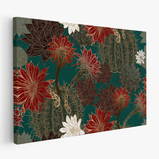 Canvas Print - Tropical flowers