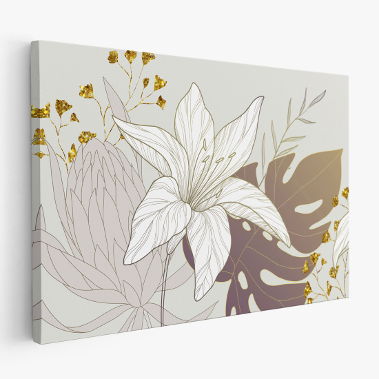 Canvas Print - Tropical Flowers