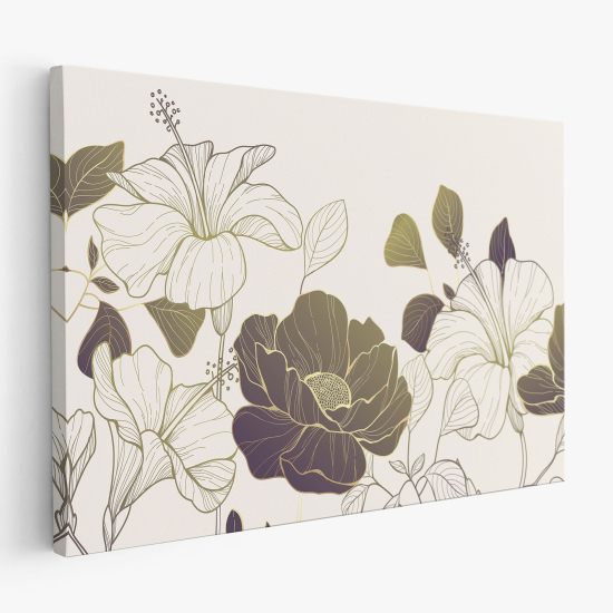 Canvas Print - Tropical Flowers