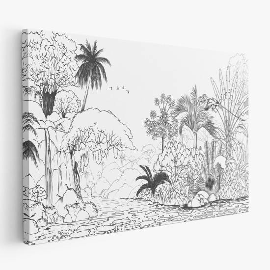 Canvas Print - Tropical Forest