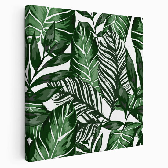 Canvas Print - Tropical Leaves