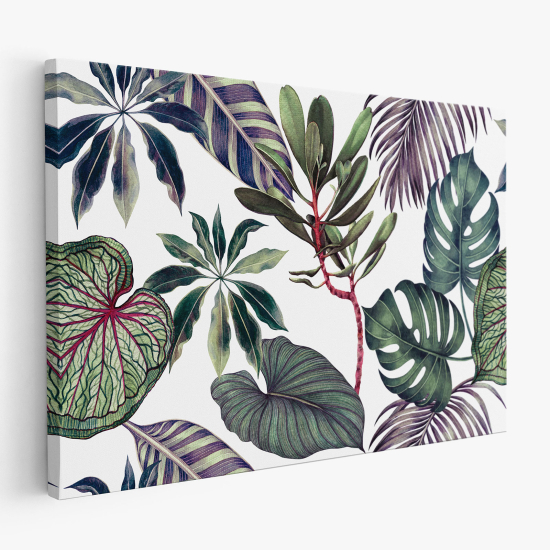 Canvas Print - Tropical Leaves