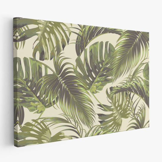 Canvas Print - Tropical Leaves