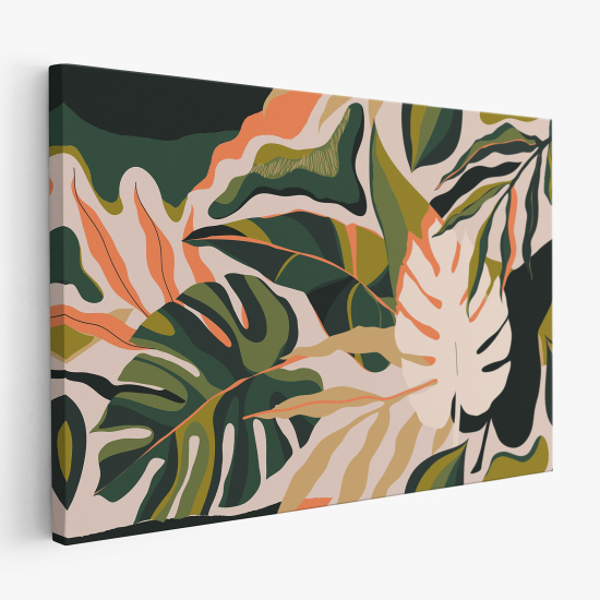 Canvas Print - Tropical Leaves