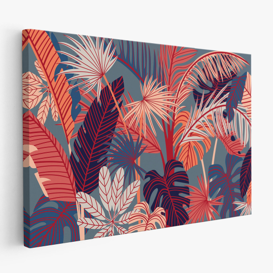 Canvas Print - Tropical Leaves