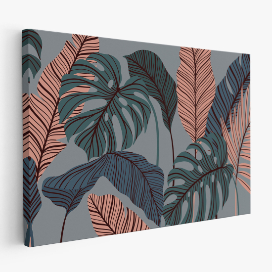 Canvas Print - Tropical Leaves