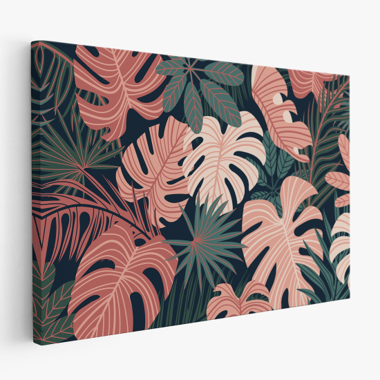 Canvas Print - Tropical Leaves