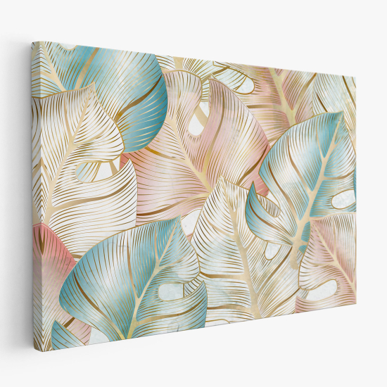 Canvas Print - Tropical leaves