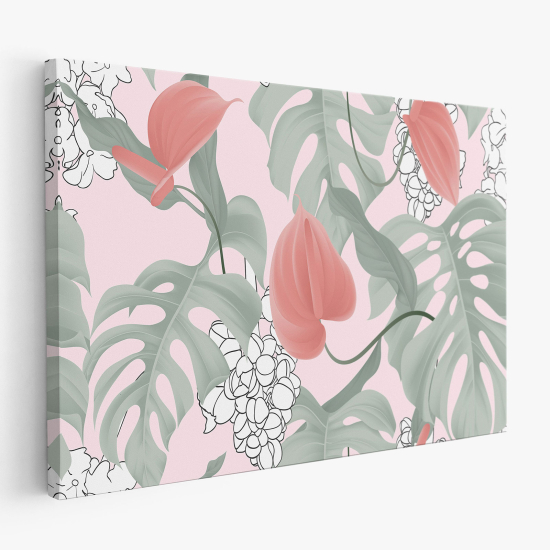 Canvas Print - Tropical Leaves