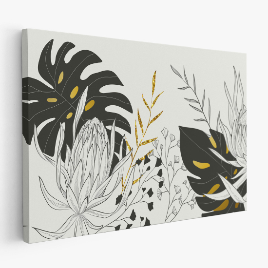 Canvas Print - Tropical Leaves