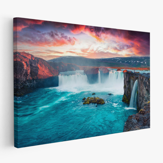 Canvas Print - Waterfalls