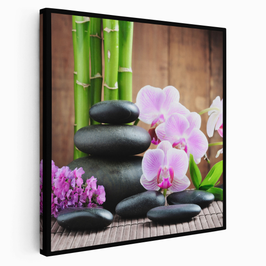 Canvas Print - Zen pebbles