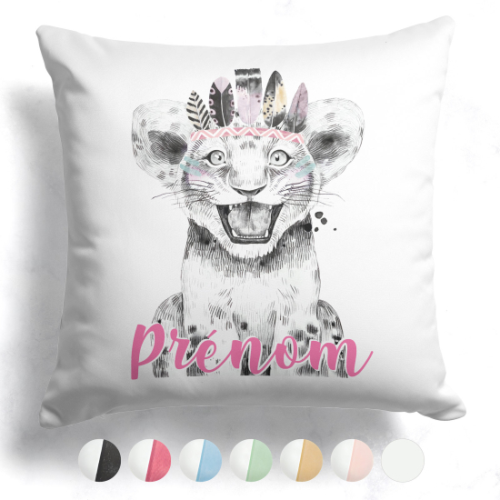 Customized two-tone Pillow - Indian cub