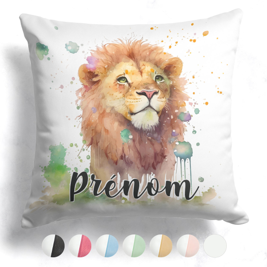 Customized two-tone Pillow - Lion