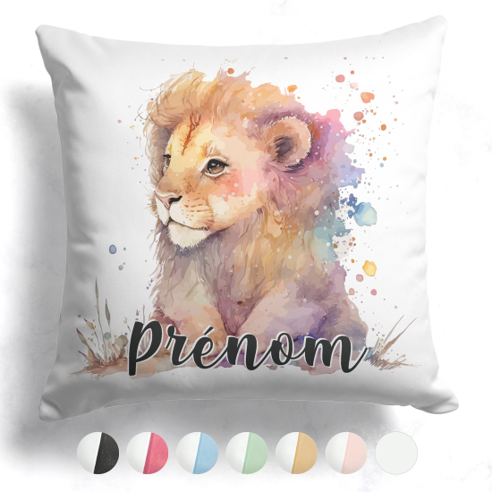 Customized two-tone Pillow - Lion