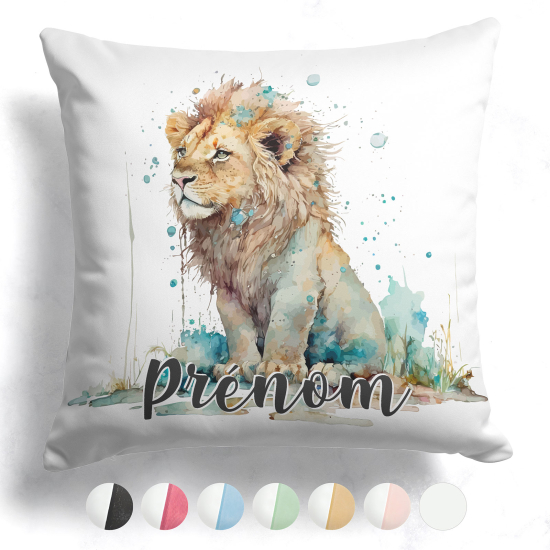 Customized two-tone Pillow - Lion