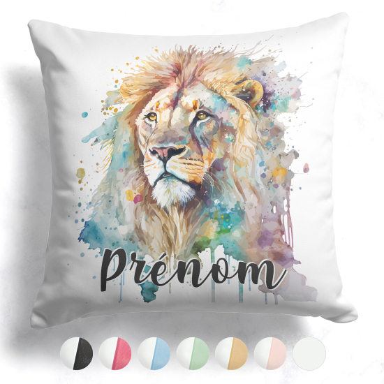 Customized two-tone Pillow - Lion