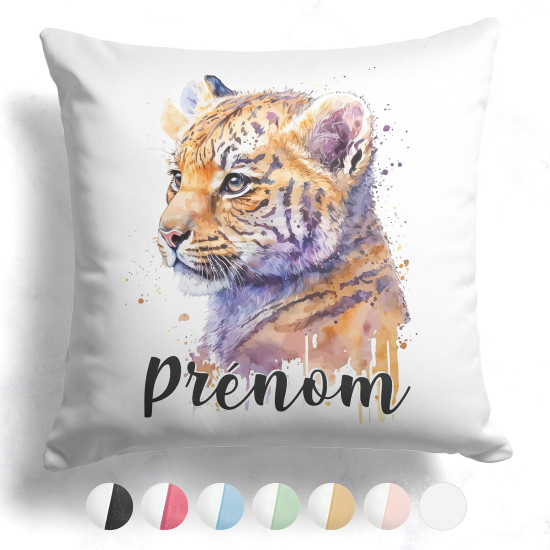 Customized two-tone Pillow - Lion Cub