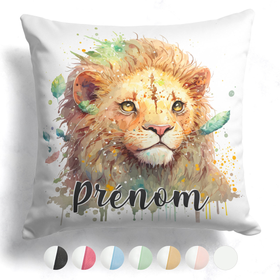 Customized two-tone Pillow - Lion Cub