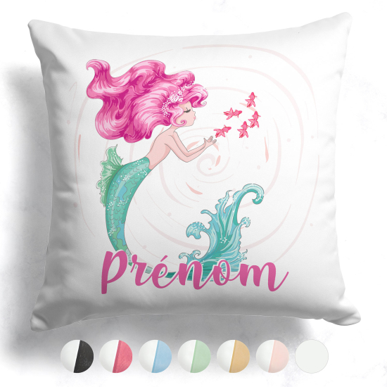 Customized two-tone Pillow - Ocean Siren