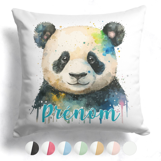 Customized two-tone Pillow - Panda